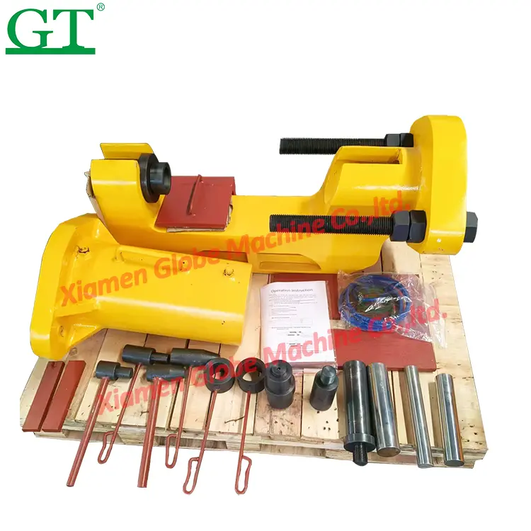 Portable Hydraulic track link pin press machine Track Link Pin Pusher for excavator and bulldozer