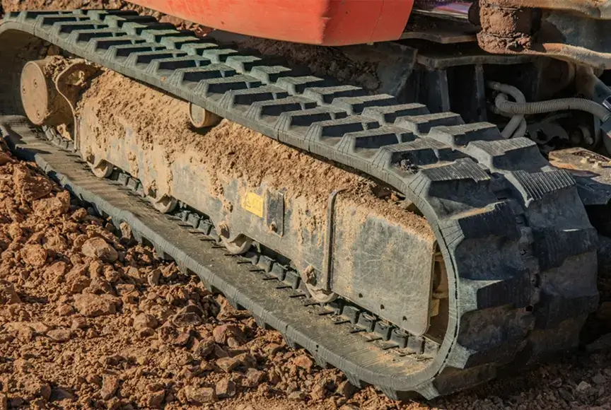 Heavy Duty Rubber Tracks for Skid Steer | Replacement Tracks