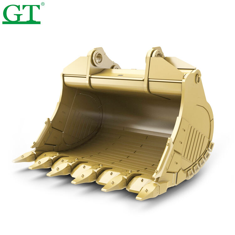 Rock Bucket For The CATERPILLAR 6040 6060 Hydraulic Mining Shovel 