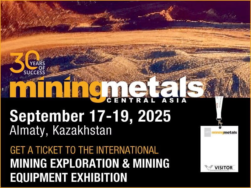 אנחנו משתתפים ב-Mining & Metals Central Asia 2025 וב-Kazcomak 2025