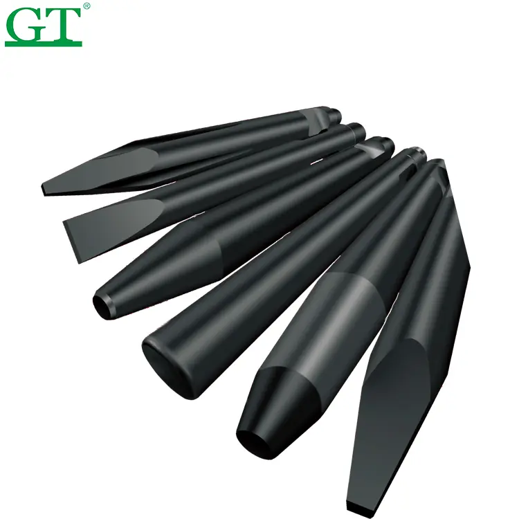 Hydraulic Breaker Chisel Excavator Blunt Wedge Diamond Point