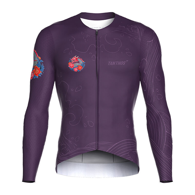 Men's long sleeved cycling jersey 23SSZ13-5
