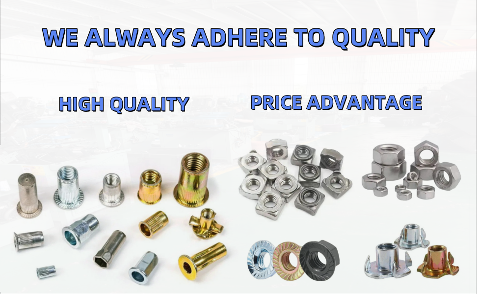 DIFFERENT MATERIAL SPECIFICATIONS OF NUTS