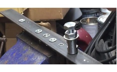 The application of rivet nuts