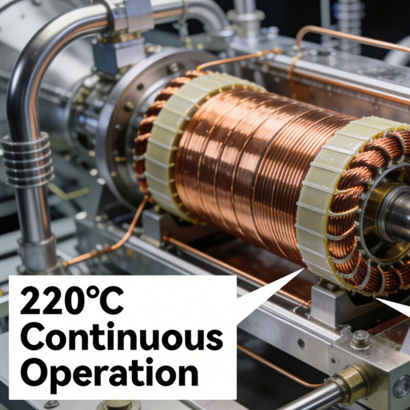 Application of Polyimide Enamel Copper Round Wire in Aerospace High-Temperature Motors