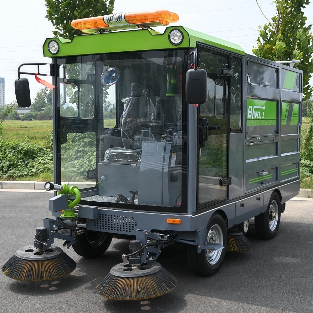 Sweeper Truck Electric Street Sweeper Vacuum Truck Pure Electric Compact Road Sweeper