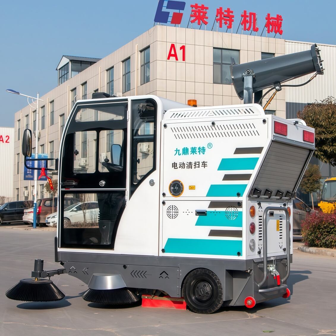  Road Sweeper With Center Brush Tractor Sweeper Brush Steel Wire Road Sweeper Brush