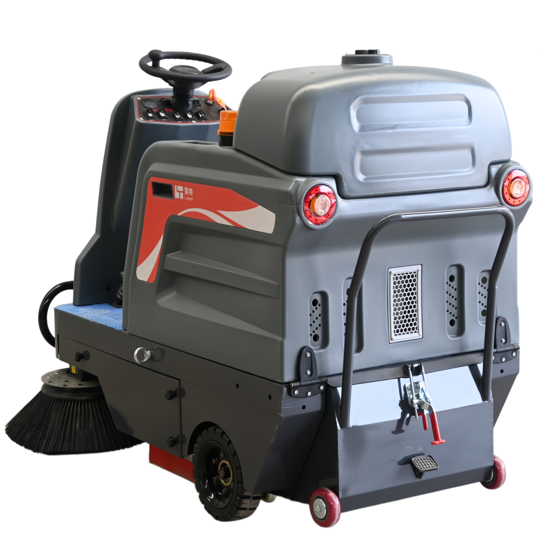 A13 Industrial Electric Street Sweeper: 8,000 m²/h, 1250mm Width, CE ...