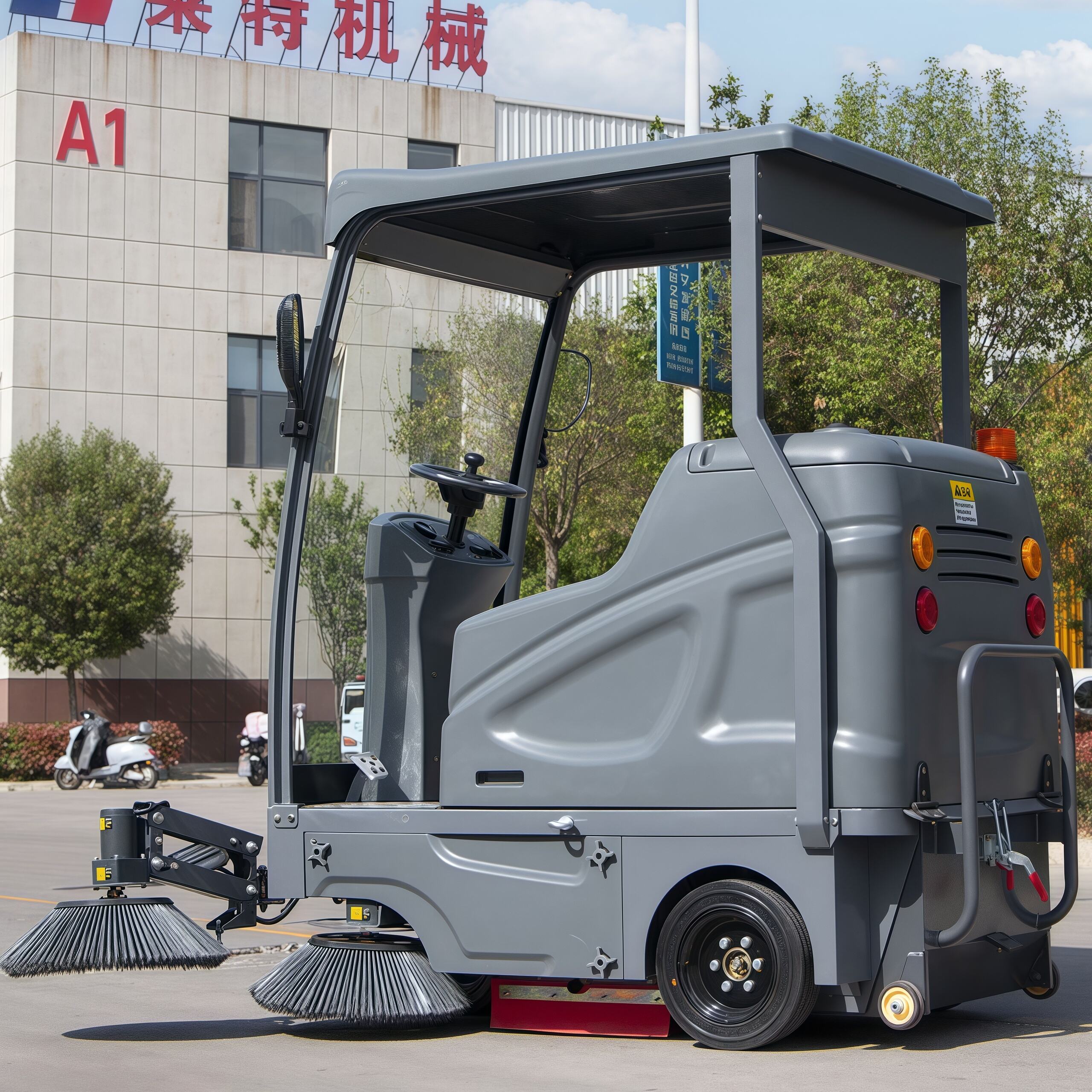 Electric Floor Sweeper Cordless Sweeper Battery Sweeper For Home Indoor Outdoor Use