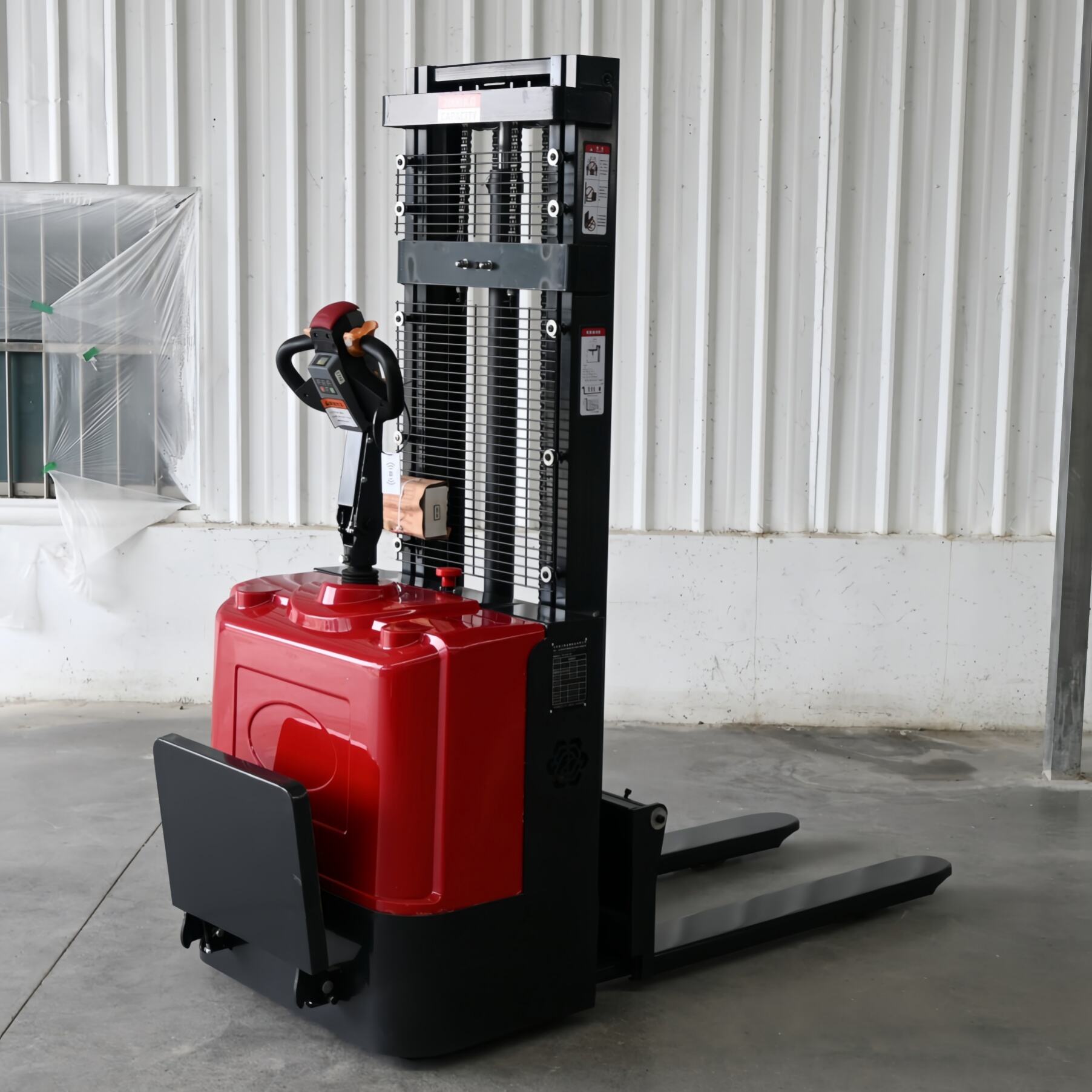 Portable Electric Stacker Pallet Stacker Manual Stacker Hand Forklift