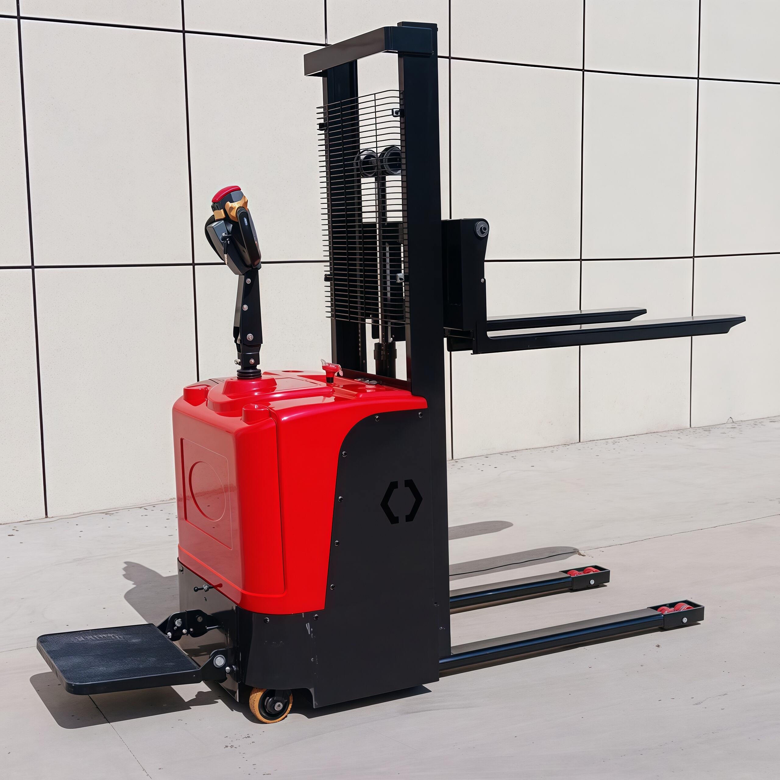Mini Electric Stacker Pallet Stacker Manual Stacker Small Warehouse Forklift