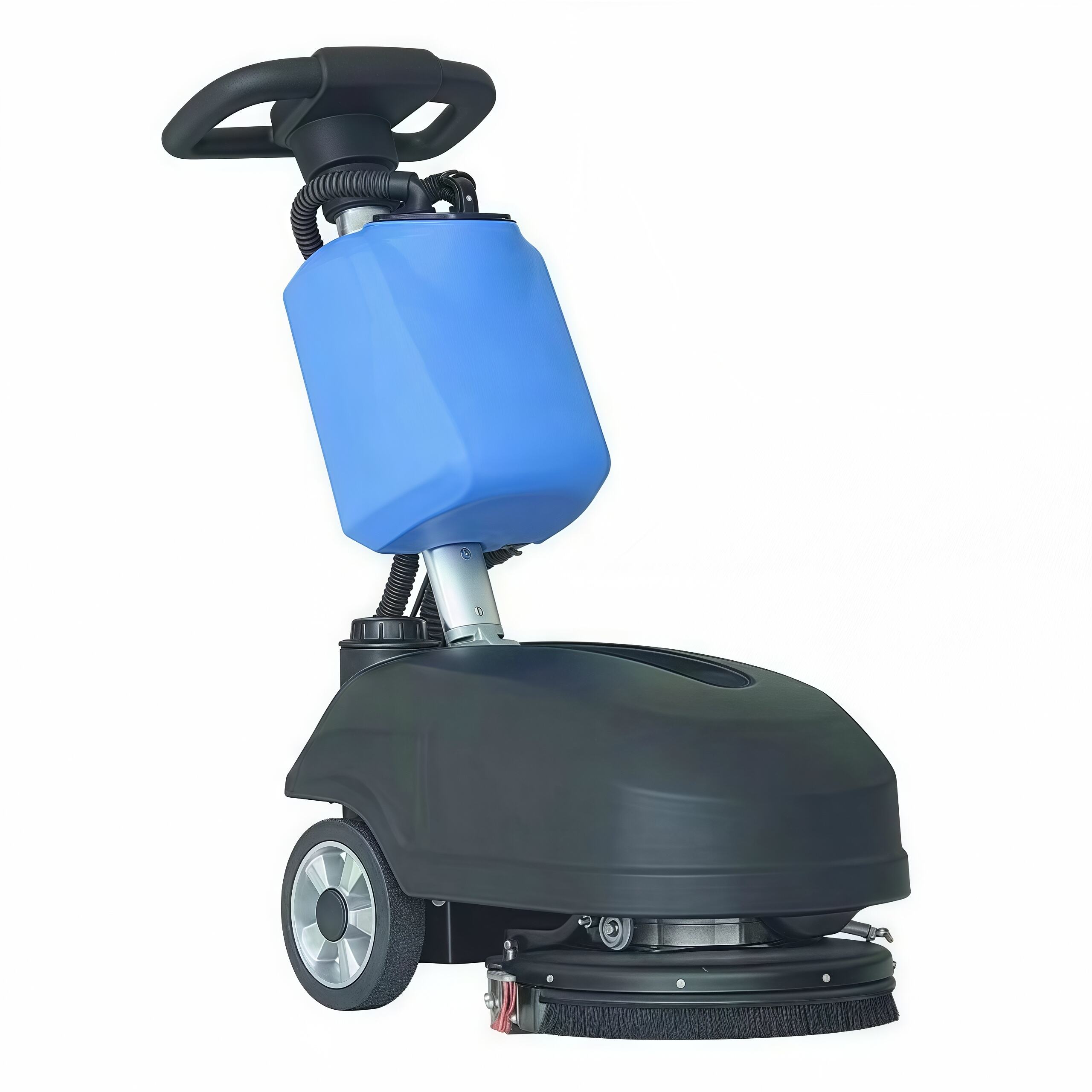 Electric Floor Scrubber Battery Floor Scrubber Cordless Scrubber Machine For Warehouse