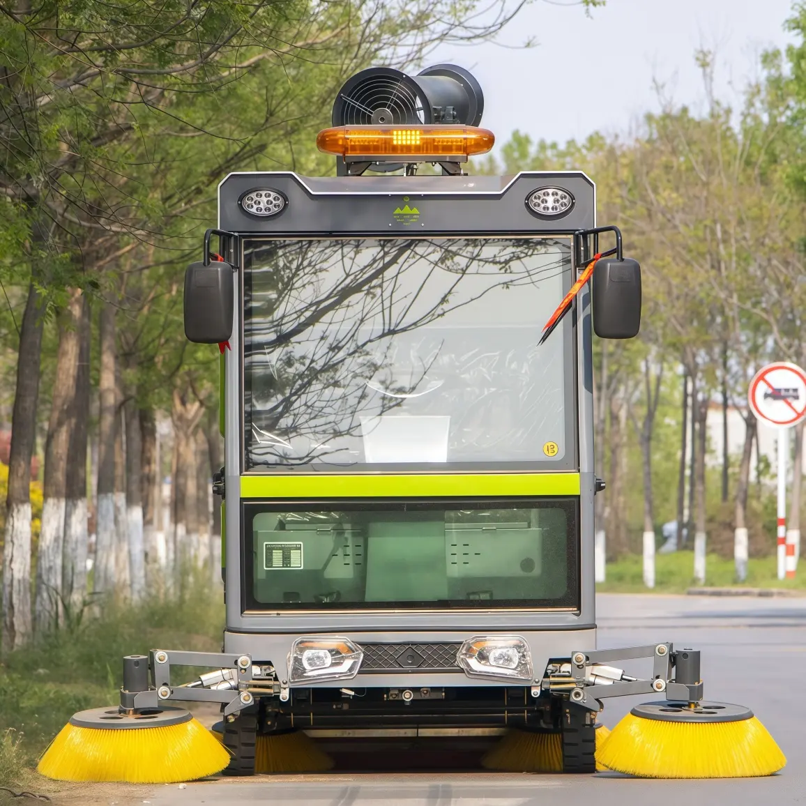 Accessoires en upgradeopties voor straatveegmachines