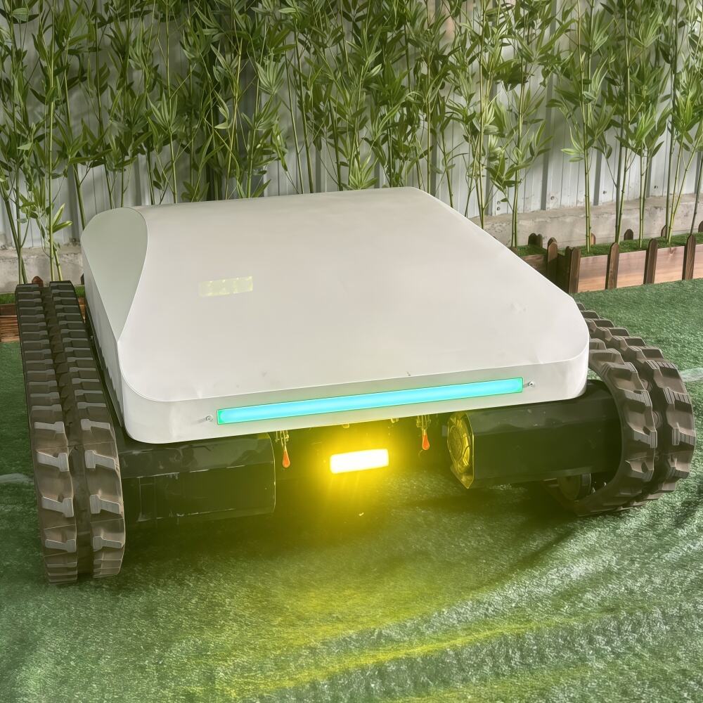 Remote Control Electric Lawn Mower Crawler Mower For Slope And Hill