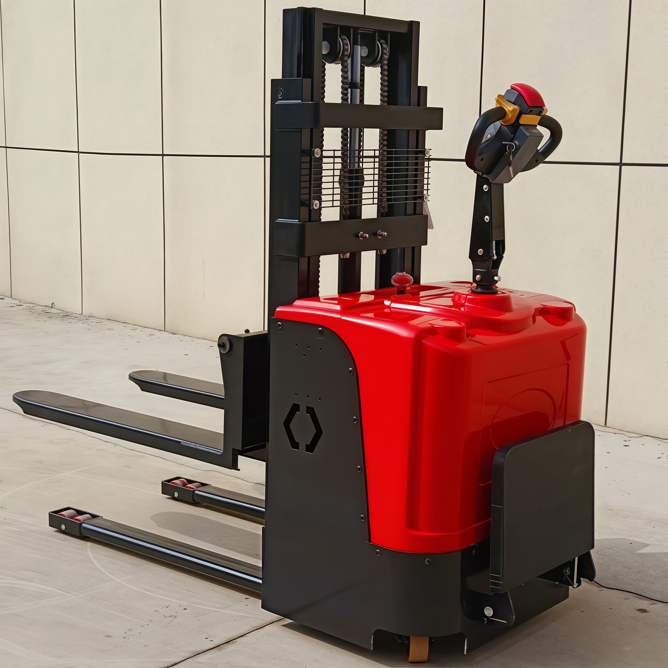 Lithium Ion Electric Stacker Battery Pallet Stacker Manual Stacker Forklift