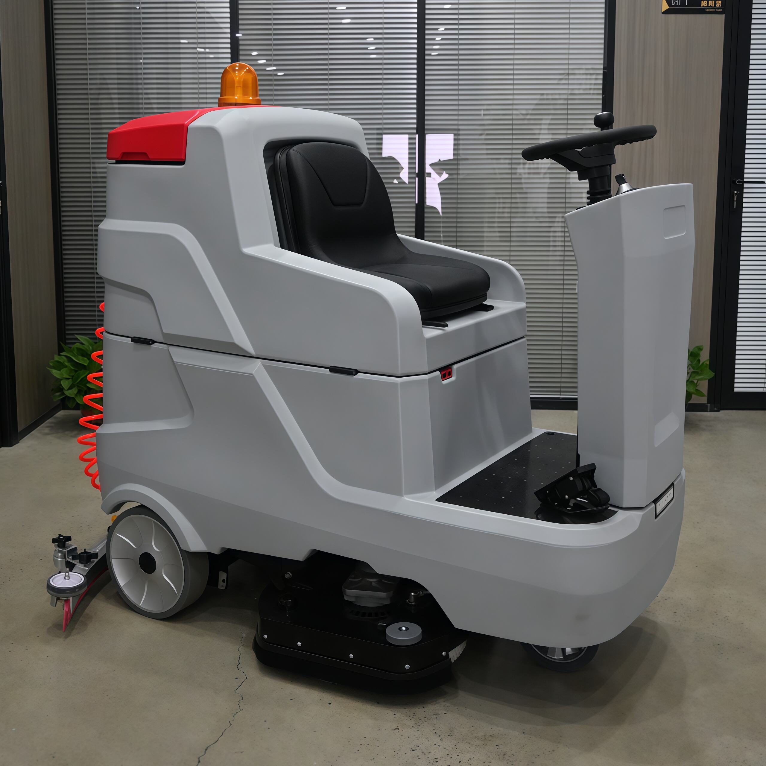  Industrial Floor Scrubber Ride On Scrubber Ride-on Floor Scrubber For Big Area
