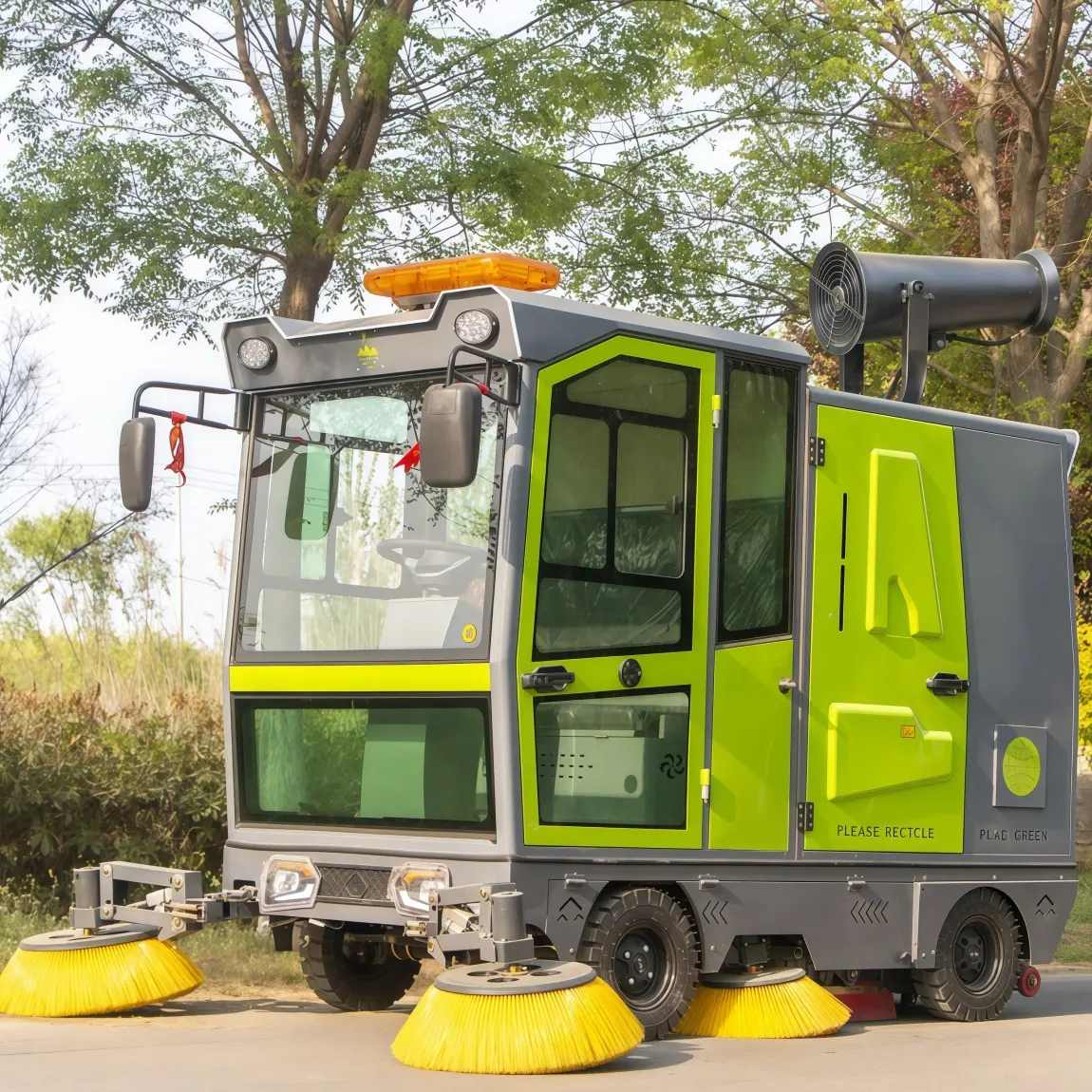 Comprensión de la capacidad de carga y el tamaño del depósito de agua de las barredoras de carreteras