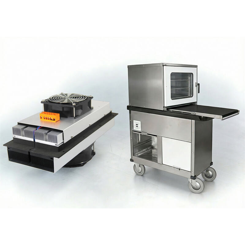 Thermoelectric cooling for  Food Carts