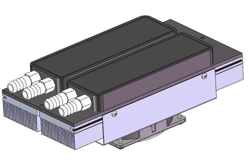 Peltier Air to liquid Cooling System  AL-200-24 