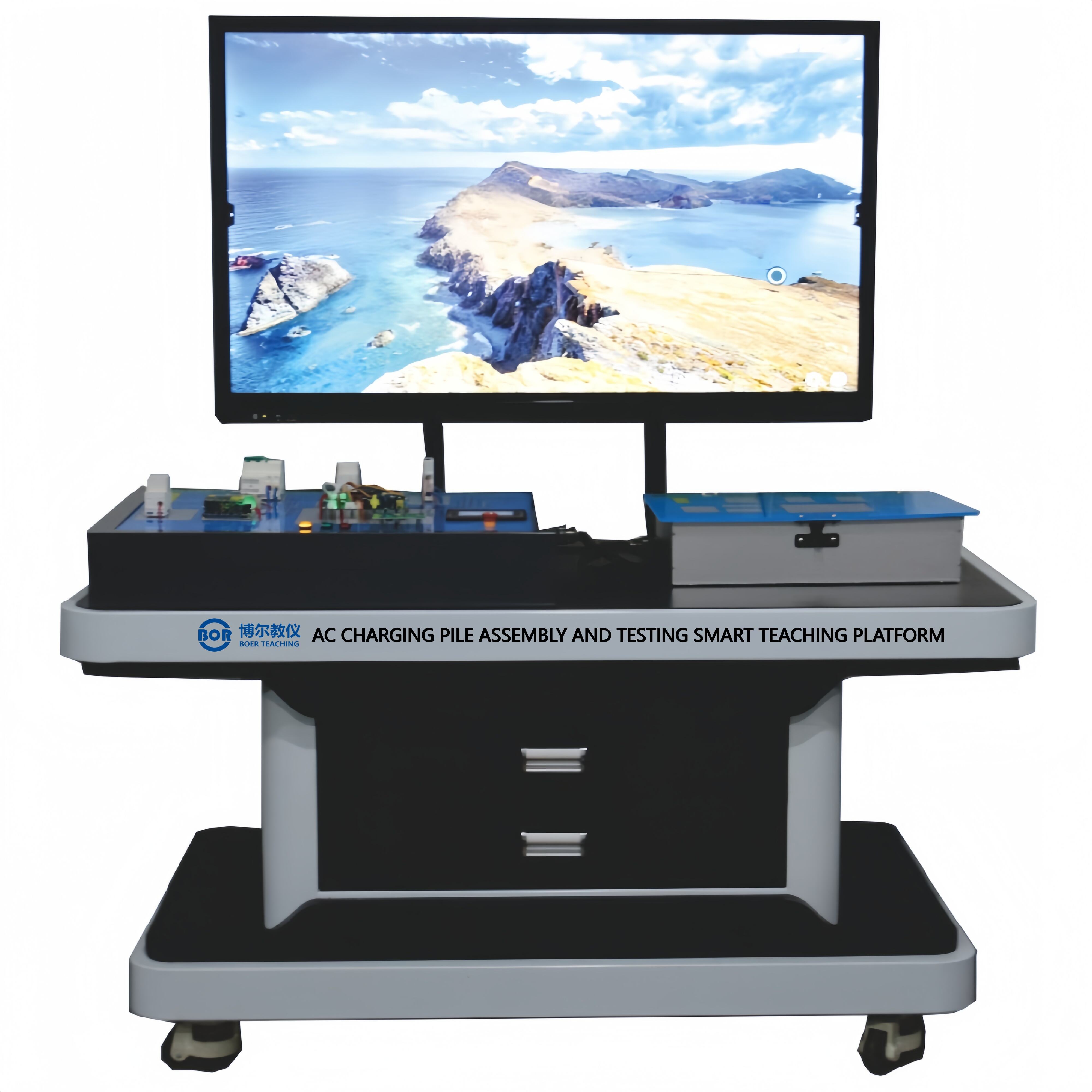 Intelligente Lehrplattform für die Montage und Prüfung von Wechselstrom-Ladestationen