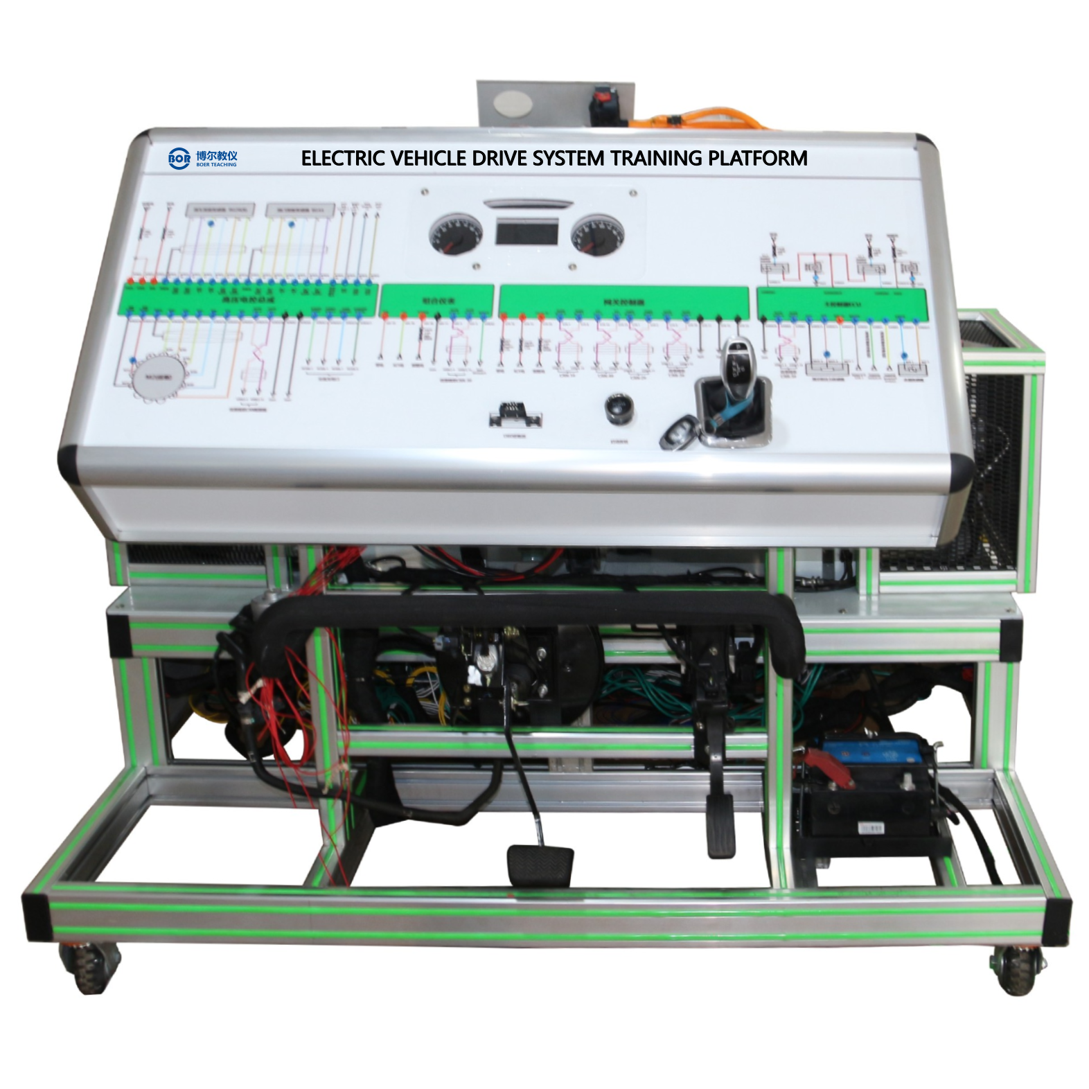 Pure Electric Vehicle Drive System Training Platform | New energy | BOR - Electric Motorcycles Direct Drive Training Programs