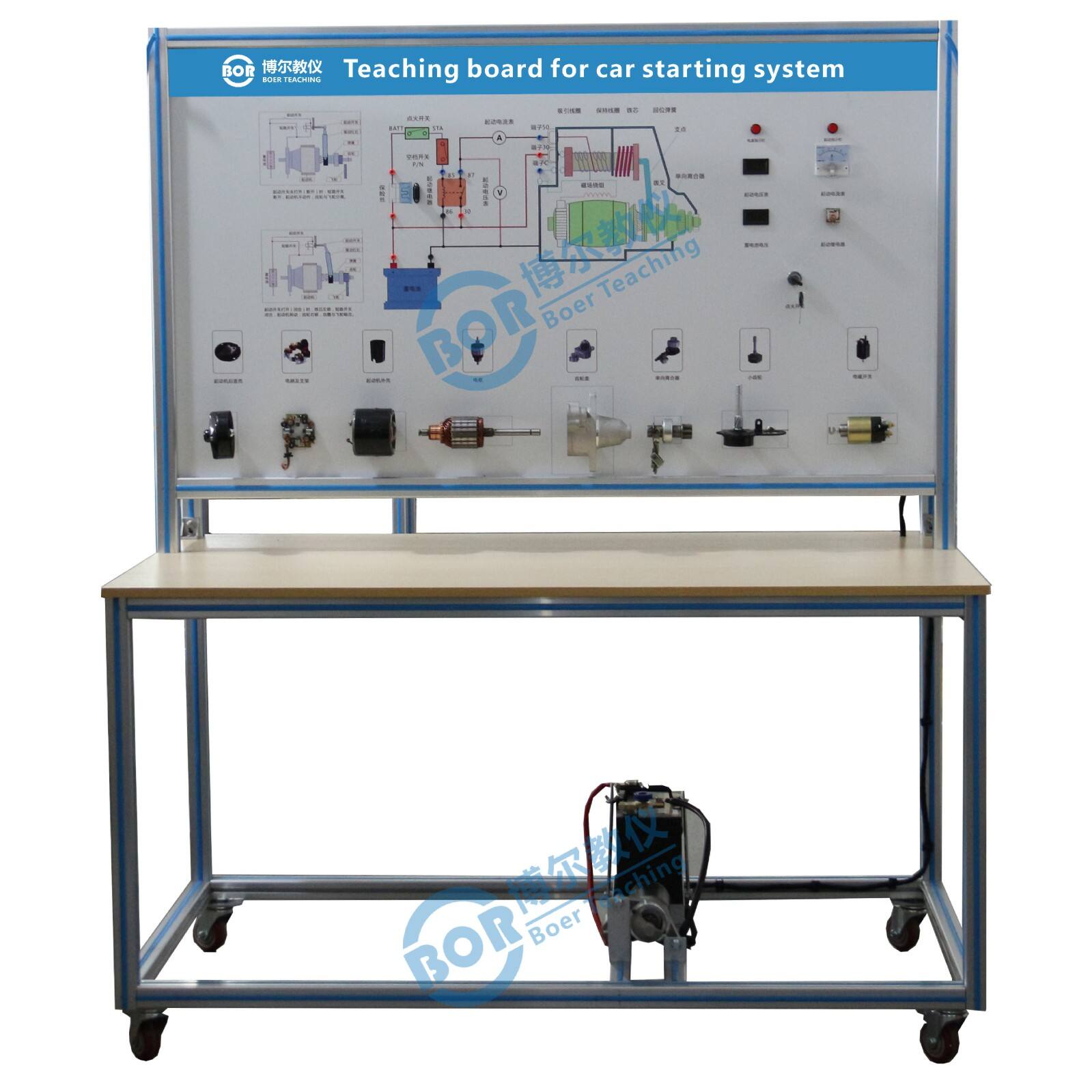 Automotive starting system demonstration board