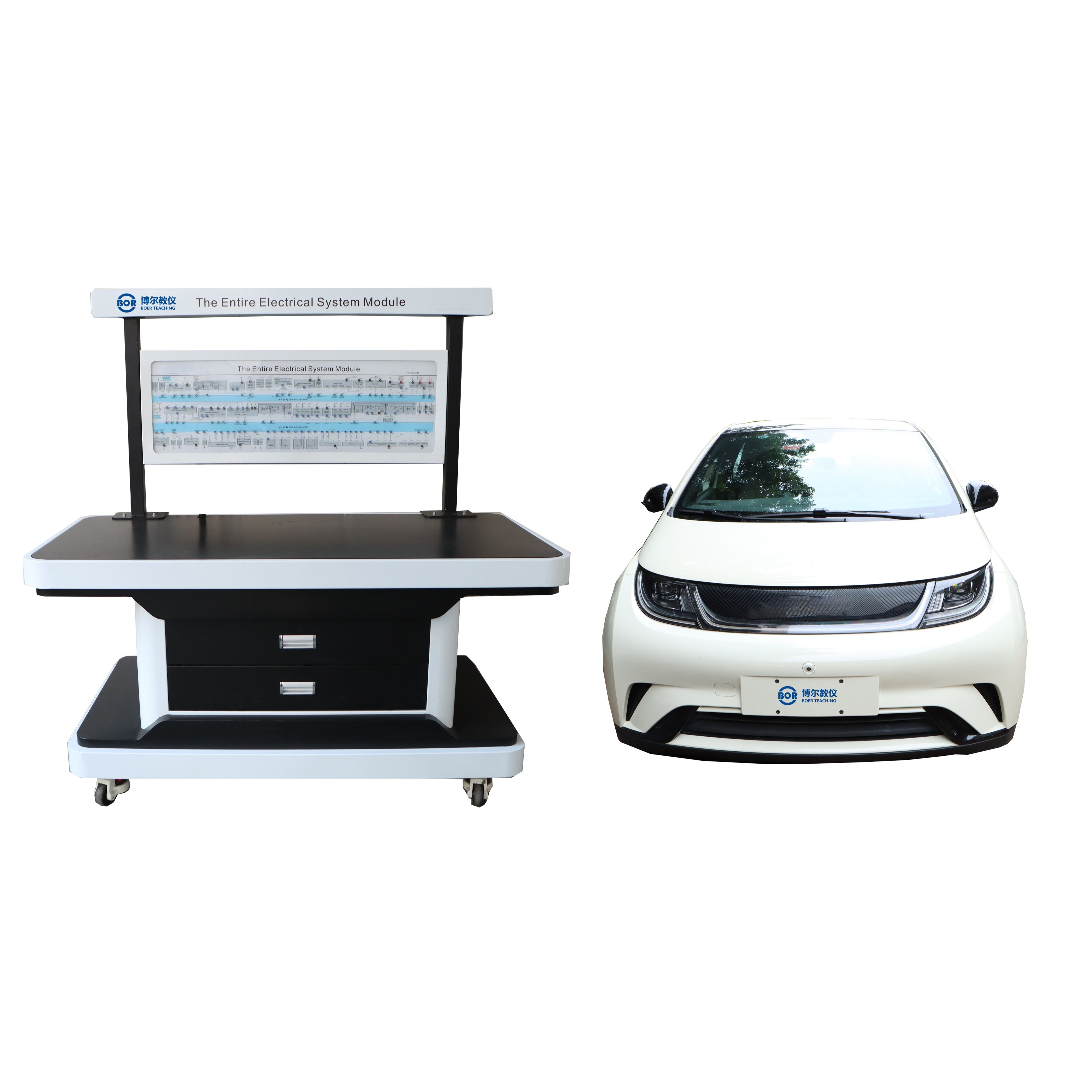 Schulungsplattform für die Integration des elektrischen Systems im Karosserieberich von Fahrzeugen der neuen Energien