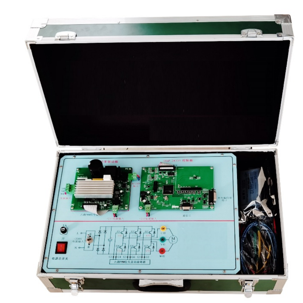 Ausbildungsgerät zur Anschlussübung der Drehzahlregelung für Elektrofahrzeug-Antriebsmotoren mit erneuerbarer Energie