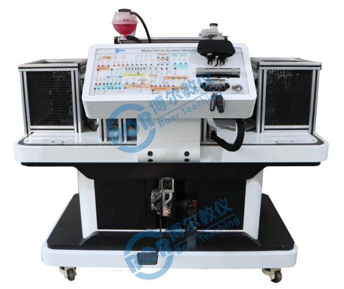 New energy vehicle drive motor system linkage training platform