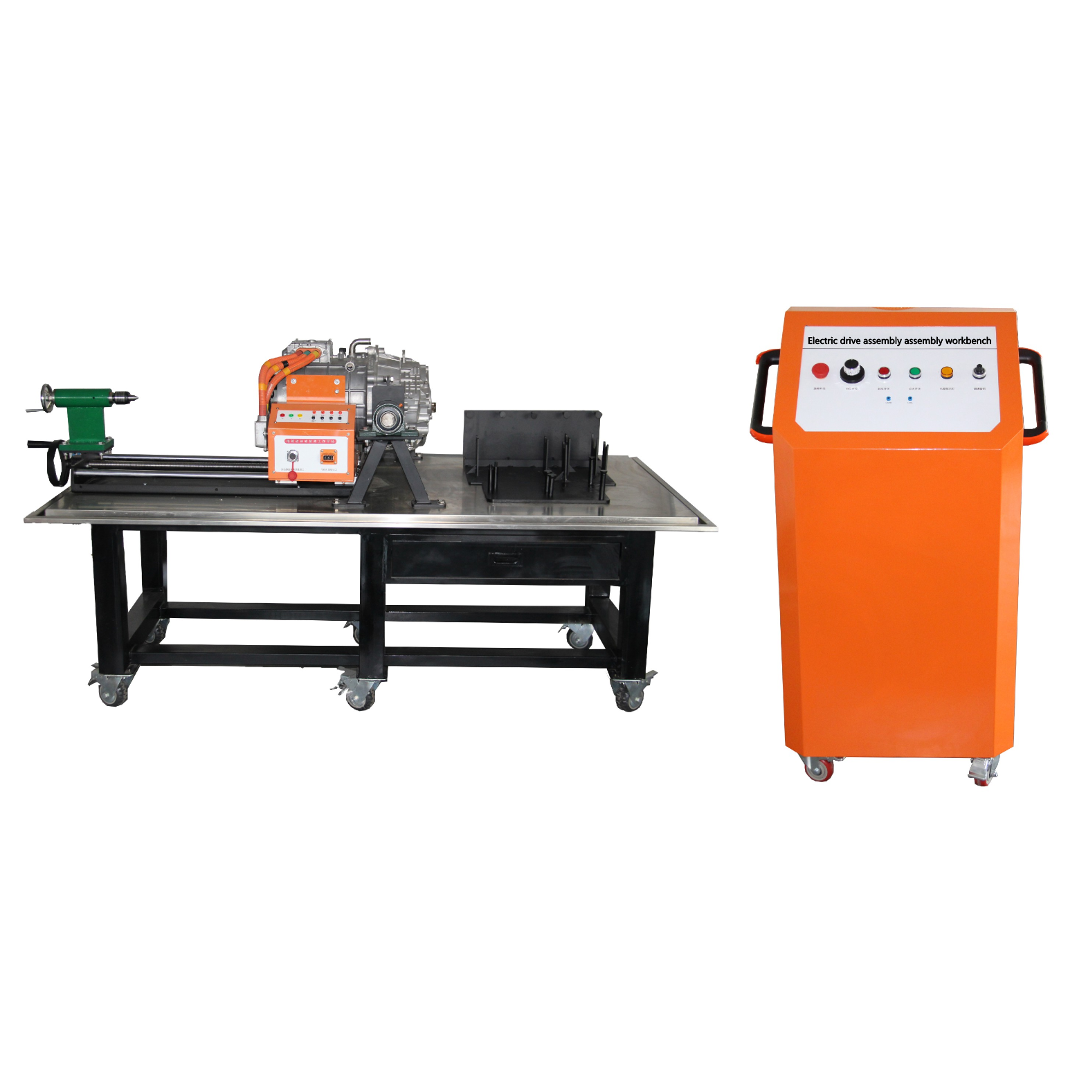 Antriebsmotoreinheit und -einstellung – mit Bedienkonsole