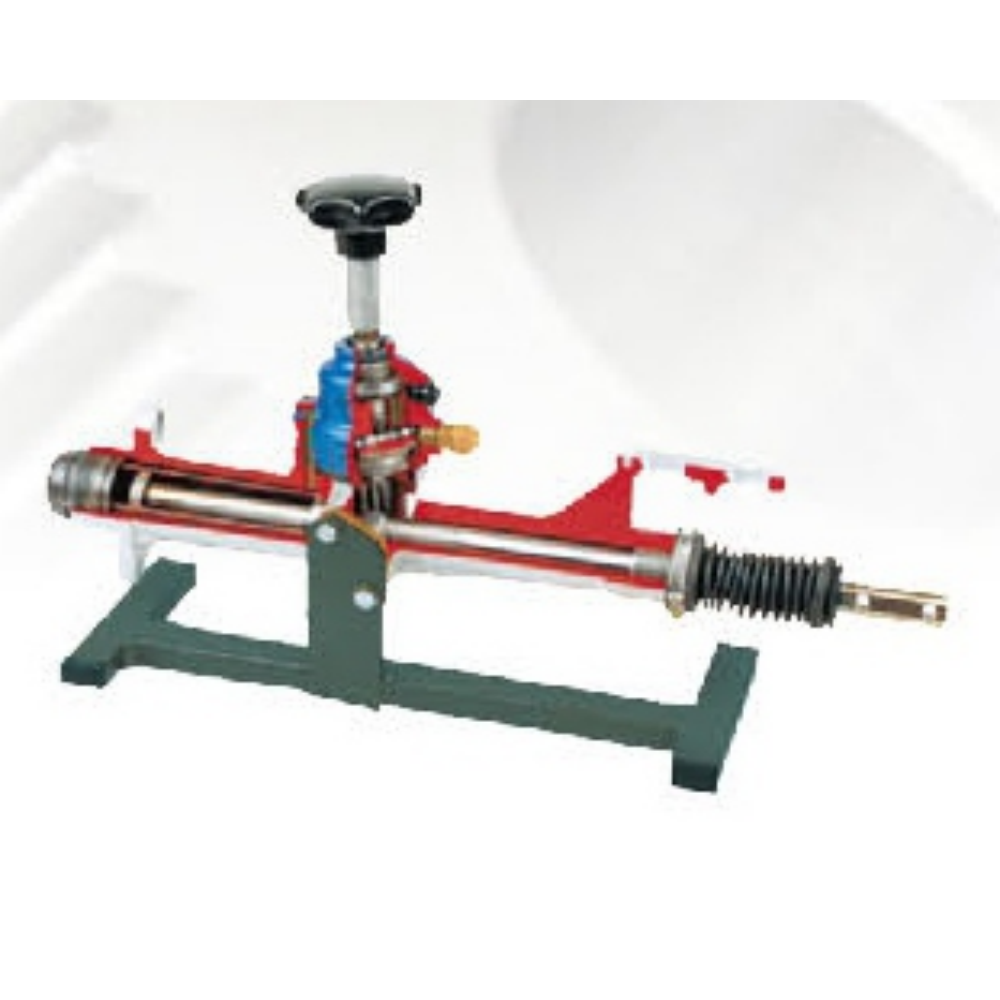 Sistema de direção assistida por cremalheira e pinhão – Modelo anatômico
