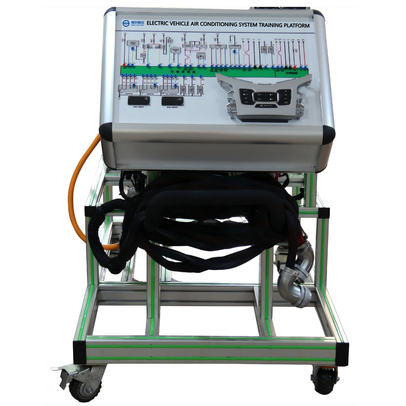 Schulungsplattform für die Klimaanlage von reinen Elektrofahrzeugen