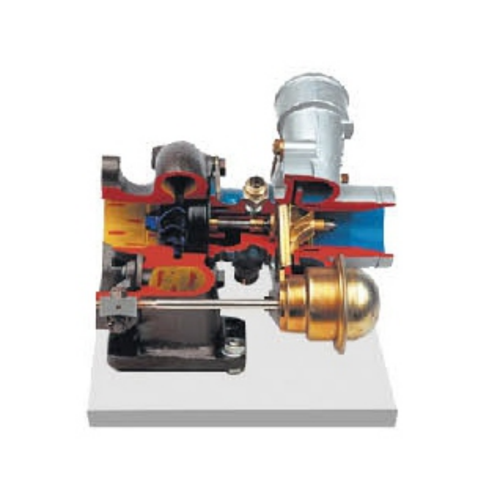 Modelo Anatômico de Turbocompressor com Controle de Escape Pressurizado