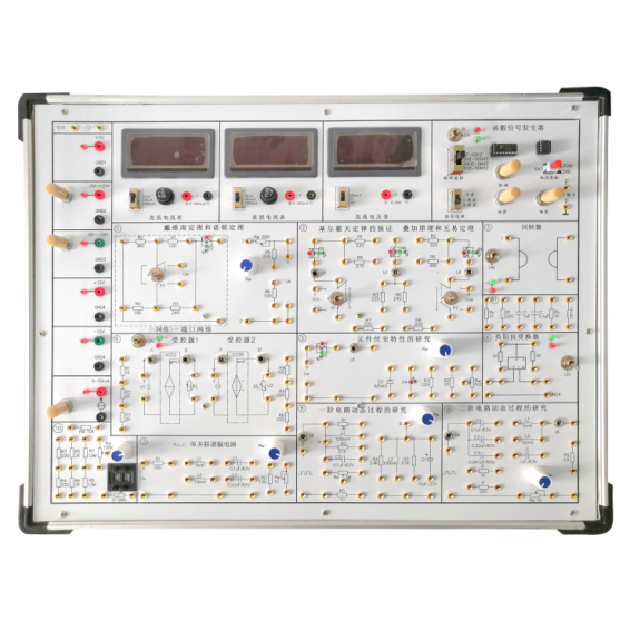 Training Bench with mounting test measuring Instrument (Digital Oscilloscope, DC Power Supply, Function Generator,RF Generator, Digital Multimeter, Soldering Station) 