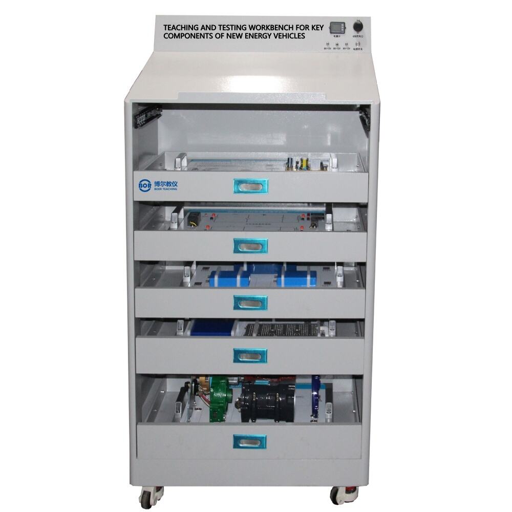 Lehr- und Prüfstand für Schlüsselkomponenten von Fahrzeugen mit alternativer Antriebstechnik