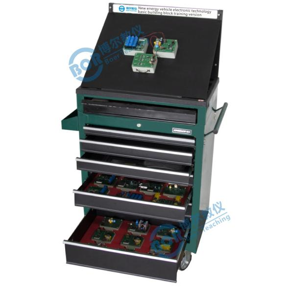 New energy vehicle power electronics technology basic building block training board