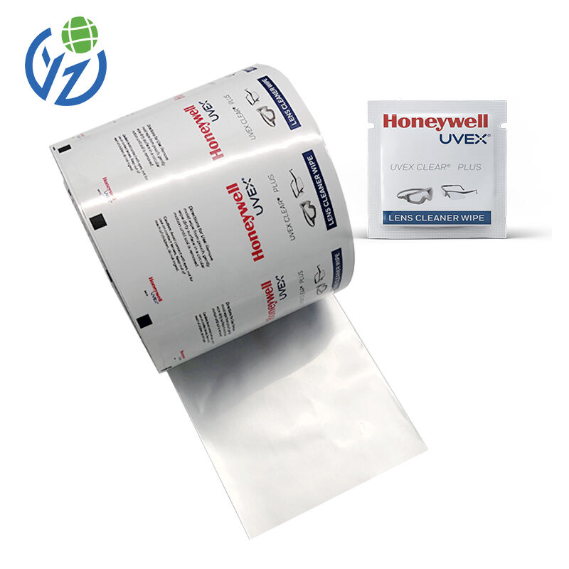 Alcohol Disinfection Cotton Pads Solutions Plastic Film