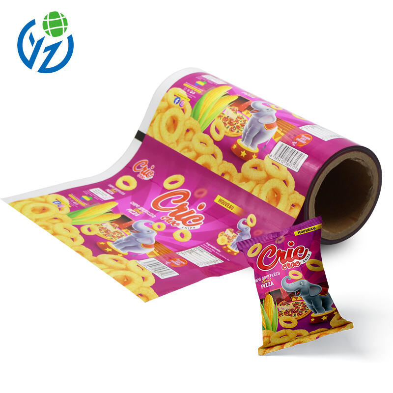 Custom Printed Packaging Film For Snacks