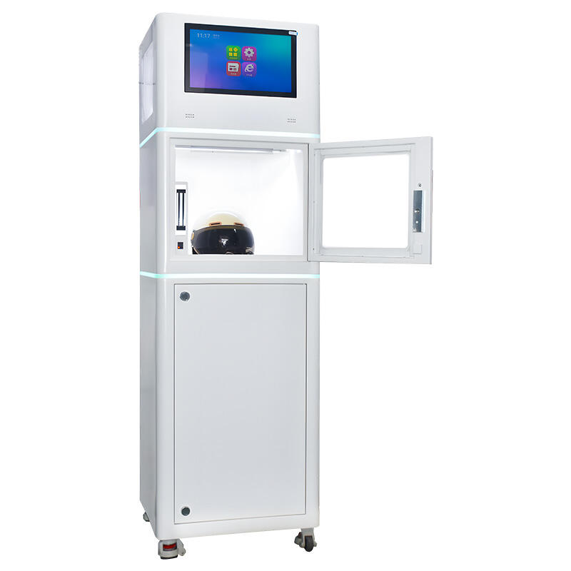 UPUS Professional Helmet Cleaning & Sanitizing Machine - 360° UV-Sterilisation, Geruchsbeseitigung & Schnelltrocknung mit 15,6