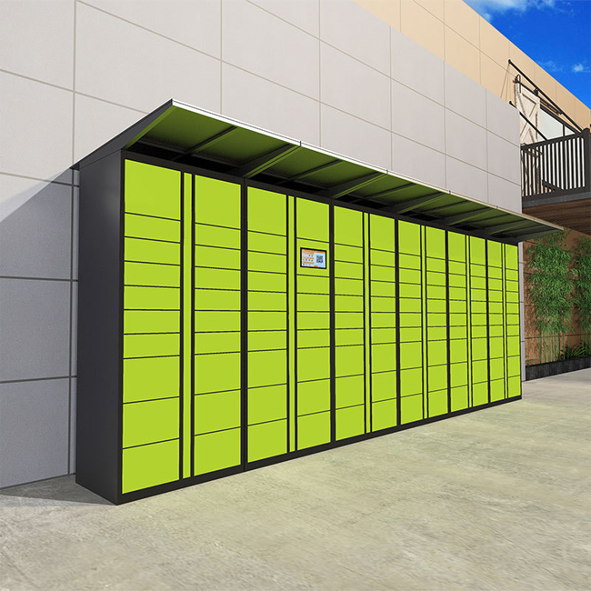 UPUS Smart Express Locker - Automated Parcel Delivery & Pickup Cabinet with Advertisement Display Smart Locks Systems Parcel Delivery Self Service Cabinet Express Package Storage Custom Cabinet Automated Electronic Locker