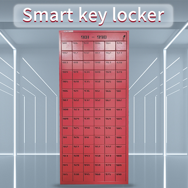 UPUS Sistem de locker pentru gestiunea cheilor inteligente - Stocare electronică a cheilor RFID cu control prin cloud