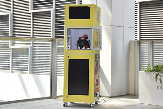 Helmet Dry Cleaning Machine