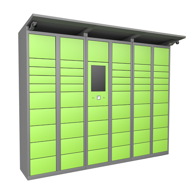 UPUS Smart Express Locker - Automated Parcel Delivery & Pickup Cabinet with Advertisement Display Smart Locks Systems Parcel Delivery Self Service Cabinet Express Package Storage Custom Cabinet Automated Electronic Locker
