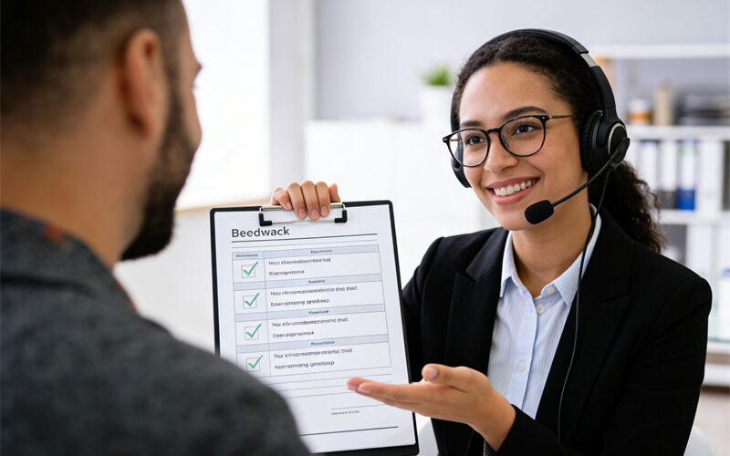 Actively seek your feedback