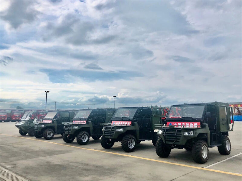 The company's products were showcased at the first regional base for engineering rescue in natural disasters in China