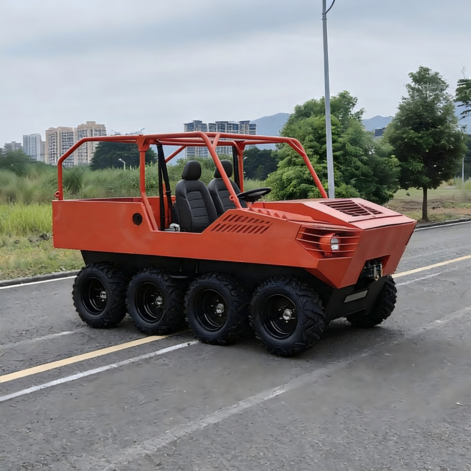 Unleash the power and efficiency of our amphibious vehicles for your business needs