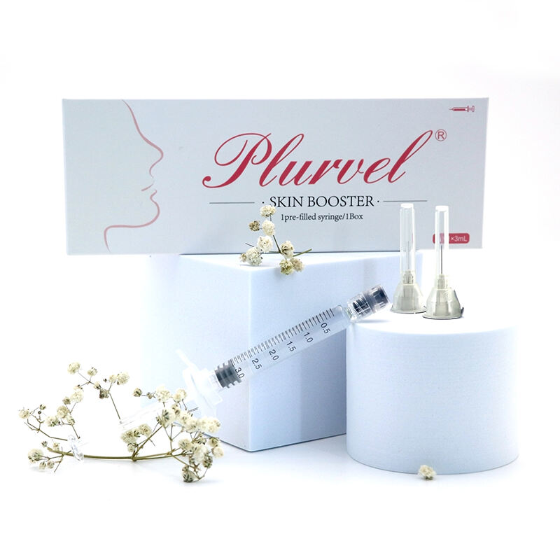 Plurvel 18mg Skin Booster Pure Hyaluronic Acid HA Dermal Filler 3cc ສຳລັບຕ້ານຮ່ວງ ຂາວຂຶ້ນ ເພີ່ມຄວາມຊຸ່ມຊື່ນ ກະຊັບ