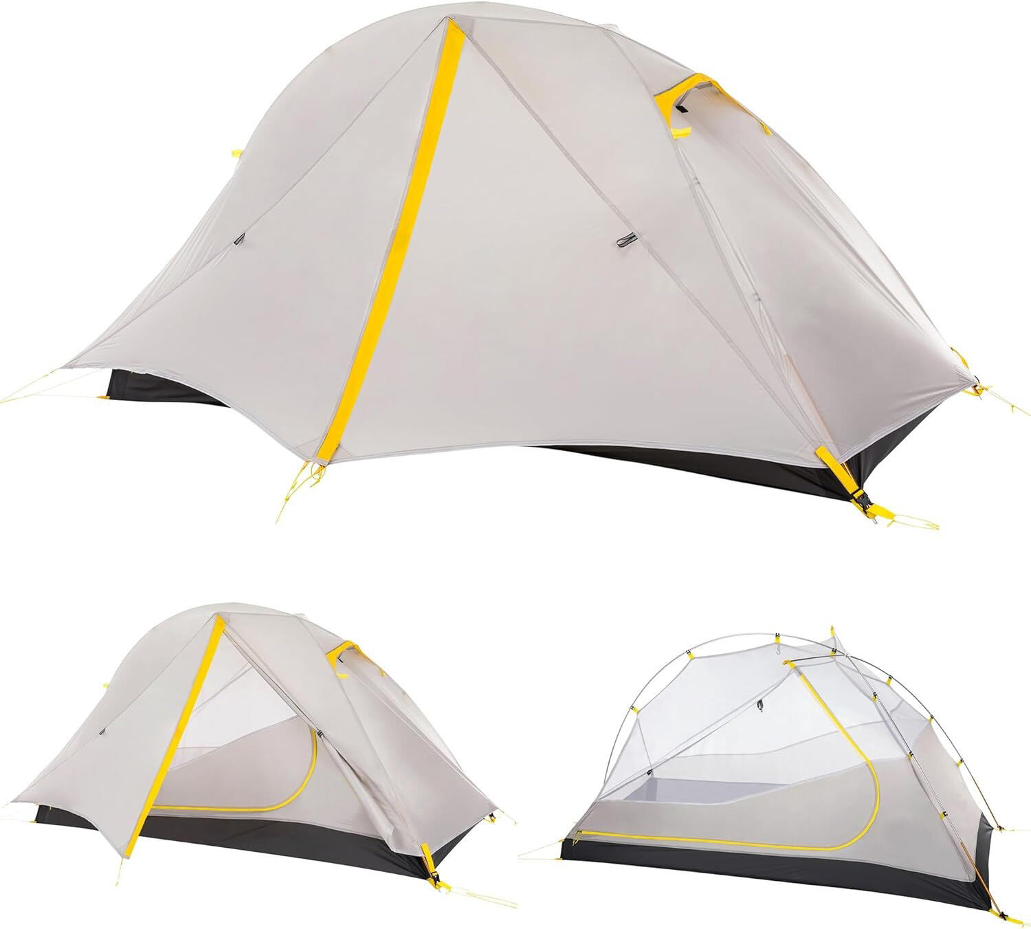 Sansu 20D nylon Waterproof 1 Persons Ultralight Tent for Hiking