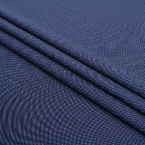 Worsted Wool Fabric 72142 70W All Season 275g Twill Wool Suitings Fabric