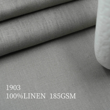 Pure Linen Fabric 1903 100Linen S&S Season 110-220g Twill Wool Suitings Fabric